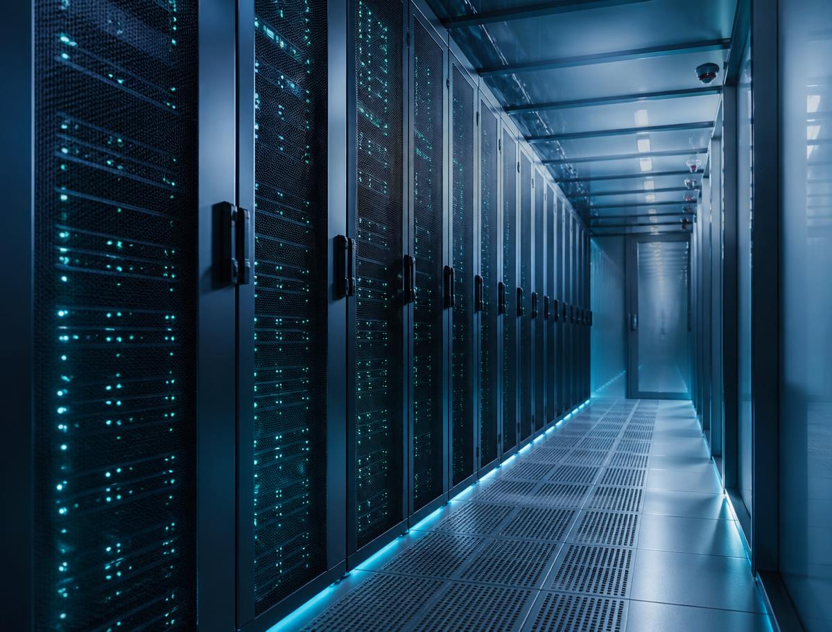 European data centre infrastructure hosting the platform